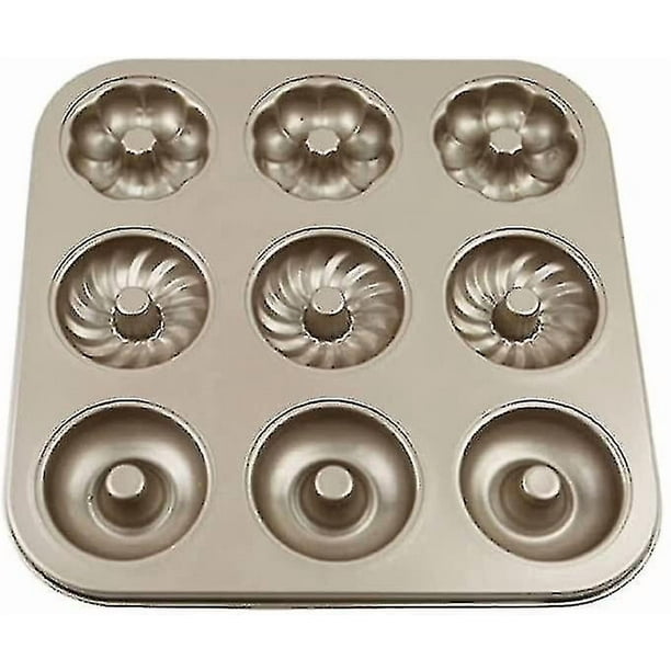 Donut Mold Bagel Cake Baking Utensils Non-stick Suitable For Cakes, Cookies, Bagels-