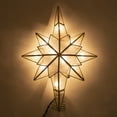 thumbnail image 7 of KSA 10.75" Lighted Gold Star Christmas Tree Topper, Clear Lights, 7 of 7