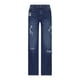thumbnail image 1 of ICHUANYI Clearance Women's Casual Loose Wide Leg Cozy Pants Yoga Sweatpants Comfy High Waisted Sports Athletic Lounge Pants With Pockets(Blue, M) ICHUANYI WER2023081009769, 1 of 7