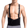 thumbnail image 2 of iMucci Industrial Back Support for Men and Women, Lower Back Brace with Attached Suspenders for Work, Lifting, Stabilizing Lumbar Support Belt, 2 of 6