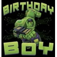 thumbnail image 2 of Boy's Marvel Birthday Boy Hulk Mech Suit  Graphic Tee Black X Small, 2 of 5