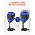 thumbnail image 6 of VEVOR Tree Climbing Spikes Set, Height-Adjustable Tree Climbing Gear with Straps & Harness, 350 lbs Load Capacity, Heavy Duty Steel Climb Spurs Arborist Equipment for Fruit Picking Hunting, 6 of 9
