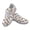 Puppy and Musical Notes, variant on Chririnla Christmas Santa Pattern Sneaker Women Running Sport Shoes, Casual Breathable Running Sneakers for Outdoor Jogging