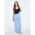 thumbnail image 2 of Joyspun Women's Poplin Sleep Pants, 30'' Inseam, Sizes XS-3X, 2 of 5