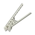 thumbnail image 1 of Camping Anti Hot Gripper Pot Lifter Retriever Pinzas Clip para freír Sartén Sartén Tazón Pinza Manija Utensilios de cocina Abrazadera Aleación de aluminio resistente Plata Sunnimix clip anti-caliente, 1 of 8