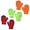 G, variant on SUXIAN Gloves for Kids 3 Pairs Solid Color Knit Warm Baby Cute Mittens for Boys and Girls Winter Mittens for Toddlers G One Size