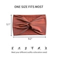 thumbnail image 2 of 10 PCS Women Headbands African Wide Hair Wrap Extra Turban Head Bands for Lady, 2 of 5