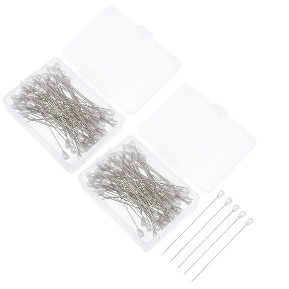 YSNOOWE 2 Boxes 100 Pins Each Diy Pin For Sewing And Craft Projects