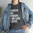 thumbnail image 7 of Husband Dad Grandpa Lawn Care Legend Shirt, Christmas, Fathers Day -ID: 617, 7 of 7