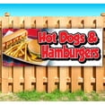 thumbnail image 2 of Hot Dogs & Hamburgers 13 oz Vinyl Banner With Metal Grommets, 2 of 5