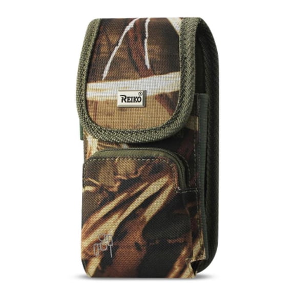 Vertical Rugged Pouch With Z Lid Pattern In Camouflage (6.6x3.5x0.7 Inches)
