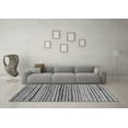 thumbnail image 3 of Ahgly Company Indoor Rectangle Abstract Gray Modern Area Rugs, 2' x 4', 3 of 4