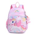 thumbnail image 1 of Mochila con diseño de unicornio para niña, morral Escolar de princesa rosa con dibujos animados, para guardería, novedad xuanjing unisex, 1 of 2