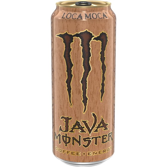 Monster Energy Java, Loca Moca, Energy + Coffee, Energy Drink, 15 Fl Oz (6 Pack)