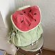 thumbnail image 2 of Travel Bag Large Capacity Casual Daypacks Student School Bag Drawstring Backpacks Fruit Series Backpacks for Students Multicolor, 2 of 4