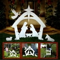 Giant Outdoor Nativity Scene