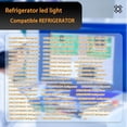 thumbnail image 4 of WR55X11132 WR55X25754 Luz de Refrigerador, Reemplazo del Conjunto LED Refrigerador Wr55x30602 Wr55x26486 10 Piezas, 4 of 5