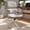 Black-Fabric, variant on Genpo Desk Chair with Wheels and Arms, White Linen Fabric Executive Office Chair with Memory Foam Wide Seat, Padded Arms, Lumbar Support and Adjustable Height