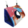 thumbnail image 3 of Pet Bird Parrot Triangle Hanging Cave Warm Hammock SleepingWith Hole For Sleeping Hatching, 3 of 9