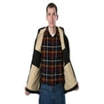 thumbnail image 2 of Insulated Gear Men's Sherpa Lined Hooded Duck Work Jacket, 2 of 4