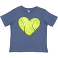 thumbnail image 3 of Inktastic Tennis Ball in Heart Boys or Girls Baby T-Shirt, 3 of 5