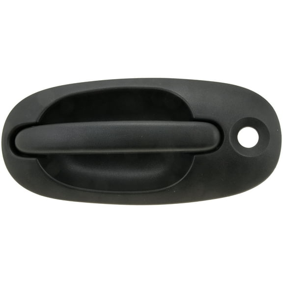 Dorman 77225 Front Driver Side Exterior Door Handle for Specific Chrysler / Dodge / Plymouth Models, Smooth Black
