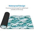 thumbnail image 4 of Wave Gaming Mouse Pad Extended Large Mouse Mat 31.5 X 11.8 Inch Nonslip Rubber Base Long Desk Pad Stitched Edges Mousepad Mice Pad for Office Home Game, 4 of 6