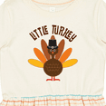 thumbnail image 4 of Inktastic Little Turkey Thanksgiving Girls Toddler Dress, 4 of 5