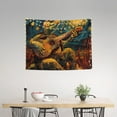 thumbnail image 2 of Goofa Starry Night Guitar Turtle Pattern Wall Tapestry for Bedroom ,29x37 Inch Tapestry Wall Hanging Bedspread Tapestry Boho Tapestry, 2 of 8