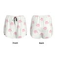 thumbnail image 4 of Disketp Cute Pigs Print Women's Shorts Workout Shorts for Athletic Gym Running Shorts with Phone Pockets XX-Large, 4 of 8