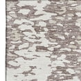 thumbnail image 4 of HomeRoots 675474 10 x 14 ft. Taupe & Ivory Abstract Transitional Washable Machine Made Rectangle Area Rug with UV Protection, 4 of 9