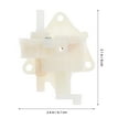 thumbnail image 2 of Toyvian Electric Fan Accessory White Gear Part for Smooth and Stable Oscillating Fan Replacement, 2 of 6