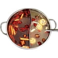 thumbnail image 2 of Fondue Chinoise avec Séparateur, Pot Innovant à Double Face pour des Expériences de Cuisson Polyvalentes, Distribution Uniforme de la Chaleur et Grand Application sur les Cuisinières, 2 of 2