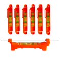 thumbnail image 1 of Nivel De Línea De Burbuja Colgante De 7 Piezas Para Oficios De Construcción, Ingeniería, Topografía, Metalurgia Y Otras Medidas De Equipos (Rojo, Paquete De 7), 1 of 5