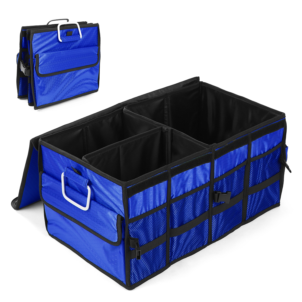 Heavy Duty Picnic Food Carrier Foldable Trunk Organizer Carrier