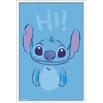 Disney Lilo and Stitch - Hi Wall Poster, 22.375" x 34", Framed