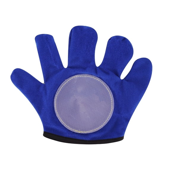 Gytml Toss Catch Glove Ball Set Toy, Outdoor Sticky Catch Game Glove For Grown-Ups, Colorful Portable Outdoor Game Hand Exercise Accessory Blue-22cm