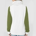 thumbnail image 2 of Vedolay Women's Coat Women's Plus Size Casual Long Sleeve Open Front Cardigan Work Office Casual Jacket,Green 5XL, 2 of 5
