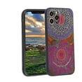 thumbnail image 1 of Compatible with iPhone 12 Pro Phone Case, Mandala-2 Case Men Women, Flexible Silicone Shockproof Case for iPhone 12 Pro, 1 of 1