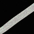 thumbnail image 4 of Adorno de encaje de tela de brillo de 49 yardas blanco Perfecl Glitter Velvet Ribbon, 4 of 8