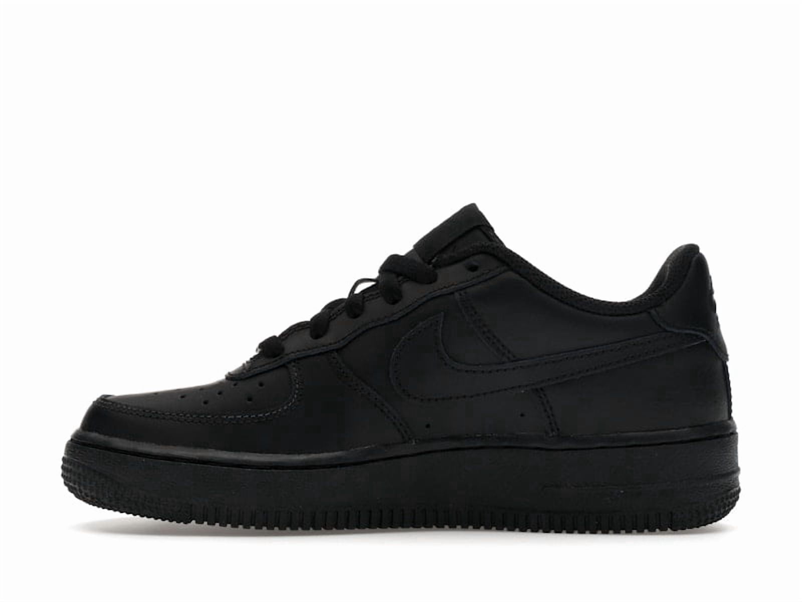 Nike Kid's Air Force 1 Low LE Black Basketball Shoes, from StockX