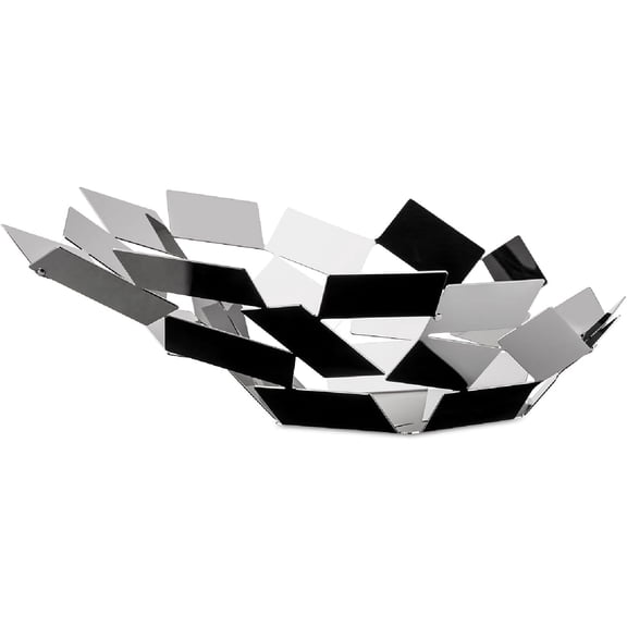 Alessi Classic Stanza Dello Scirocco Stainless Steel Centerpiece, Silver