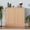 Oak, variant on Buffet Cabinet with 2 Doors, Coffee Bar Cabinet with Adjustable Shelf, Modern Kitchen Buffet Sideboard with Storage for Living Room, Kitchen, White