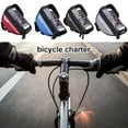 thumbnail image 2 of Toystoory Bolsa de marco de tubo delantero de bicicleta Organizador de pantalla táctil de teléfono móvil Funda de soporte Accesorios Ciclismo Rojo, 2 of 6