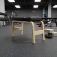 thumbnail image 3 of twisto Solid Wood Stretching Bench Multifunction Wooden Inversion Bench Sturdy Stretching Inversion Chair for Beginners, Indoor, White, 3 of 9
