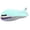 Green, variant on Suodoka 15.75 inch / 40 cm Stuffed Airplane Plush Toy, Adorable Soft Toy Plane Pillow for Home Decor, Kids Gift, Green