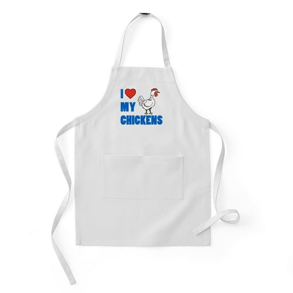 CafePress - I Love Chickens - Kids Apron