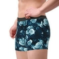 thumbnail image 2 of JUNZAN Ink Rose Mens Underwear Boxer Briefs for Men’s - X-Large, 2 of 7