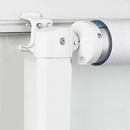 Carefree of Colorado 63-68 in. Fiesta Short Straight Side Complete Arm Set Polar White