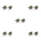 thumbnail image 2 of Wosthever 2 Piezas de Lavanda Artificial Flor Falsa 7 Puntas, 2 of 6